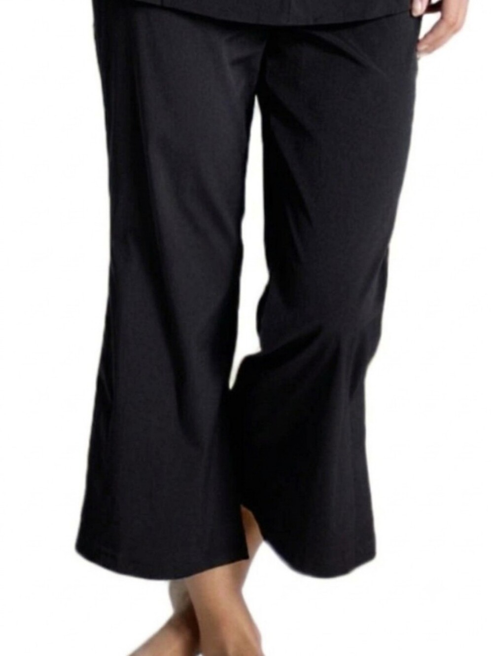 ⭐NEW Noel Asmar Black Capri elastic waist uniform pants Size 5X
